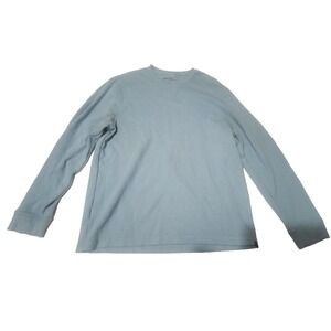 Eddie Bauer Mens Long Sleeve Size Large Blue